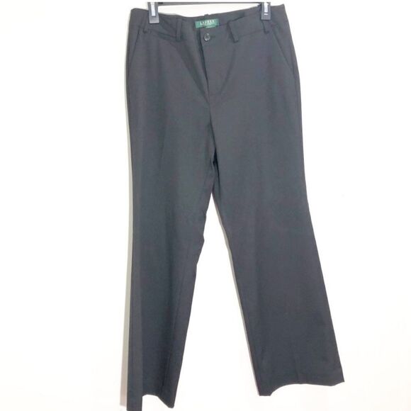 Ralph Lauren Petite Sanderson black pants,… - Picture 1 of 3